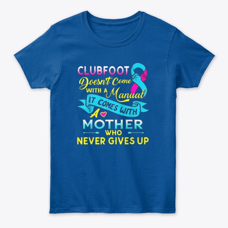 Clubfoot doesn't come with a manual-mom