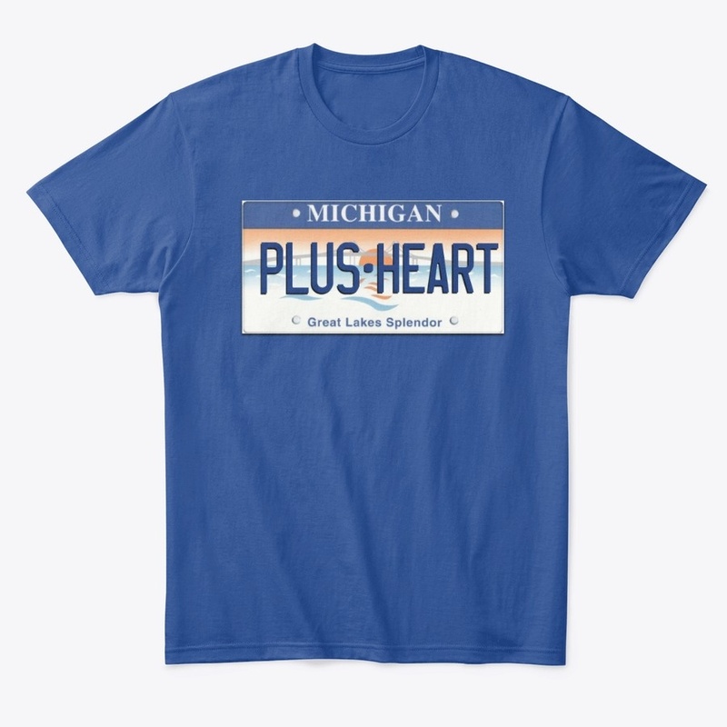Plus+HEART "Michigan Plates"