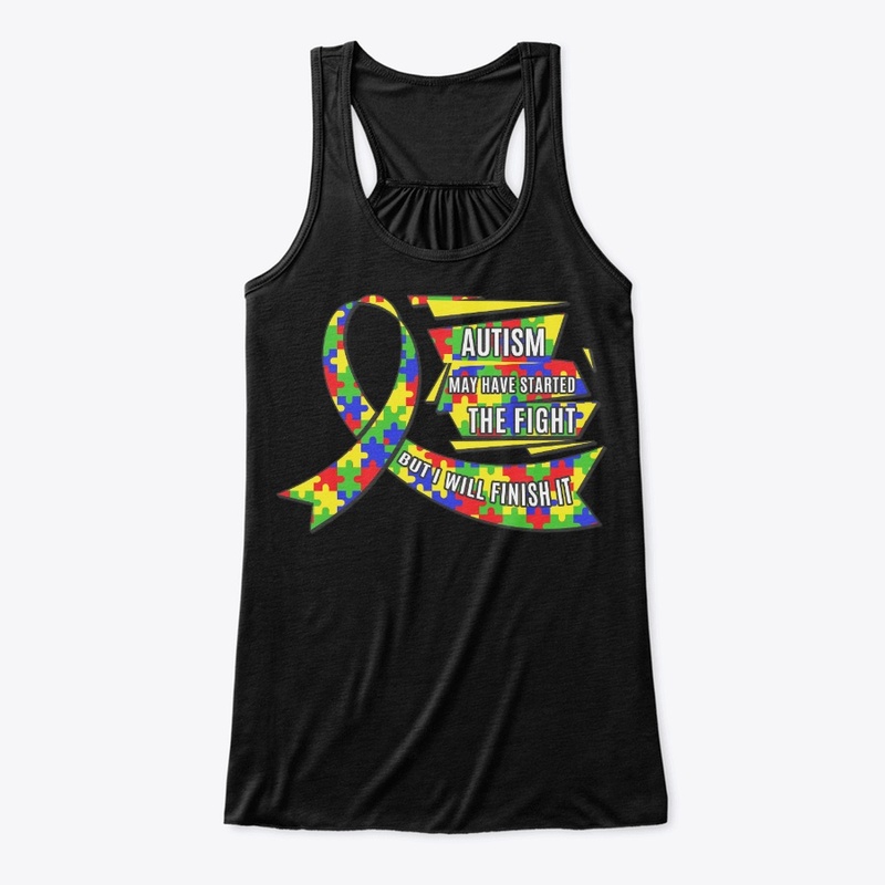 Autism Awareness Gift Finish The Fight