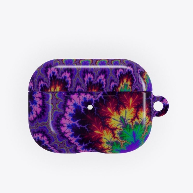 Colorful Trippy Hippie Rainbow Fractal