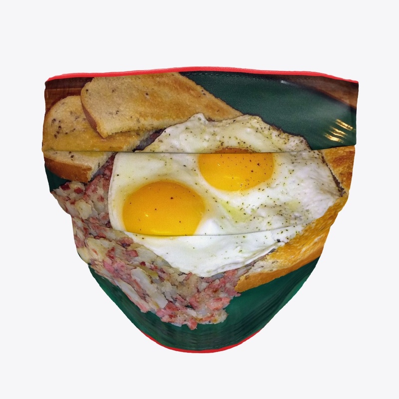 Hash & Eggs Breakfast Mask