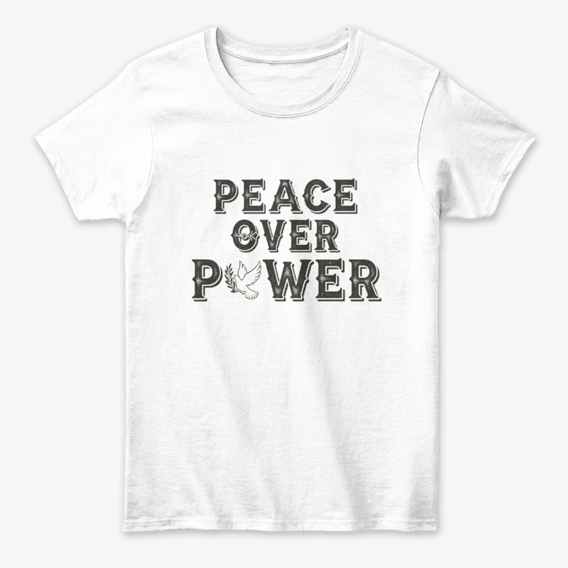 Peace Over Power Dove Tee