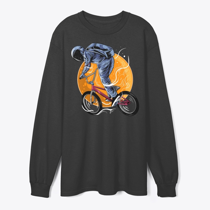 Astronaut Biker @DeepPulseBass T-shirt