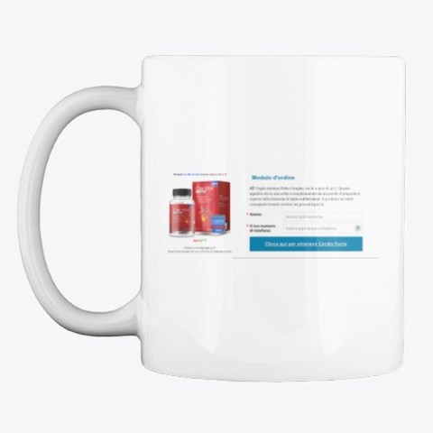 Cardix Forte Prezzo Italy White T-Shirt Front