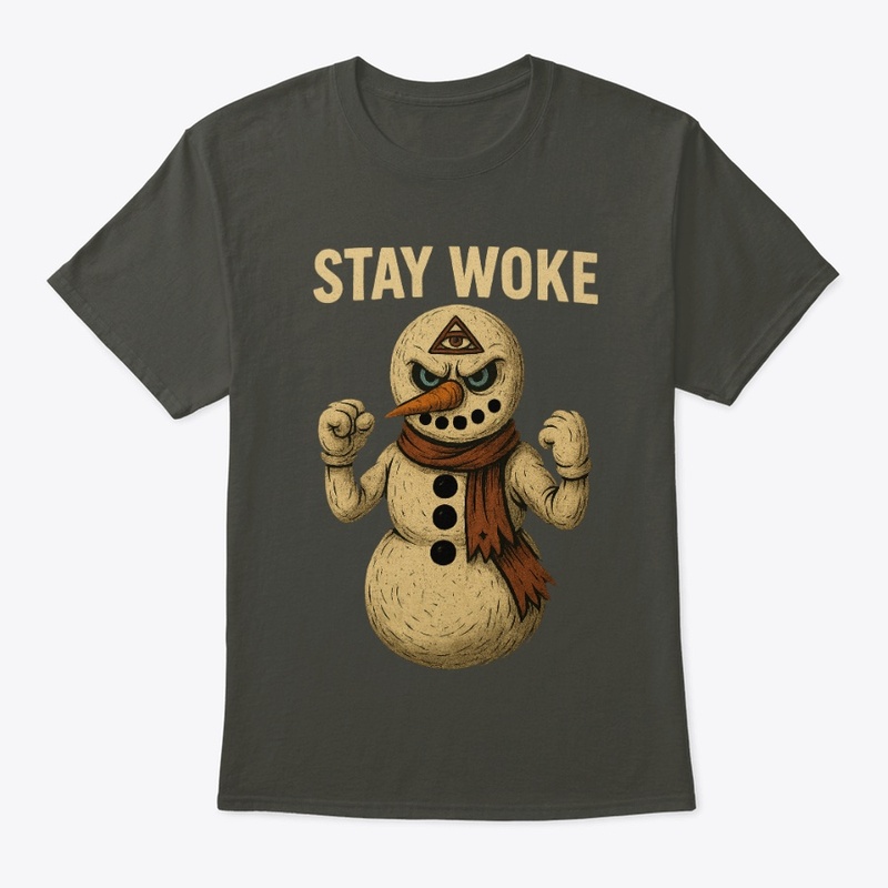 Stay Woke Snowman Tee