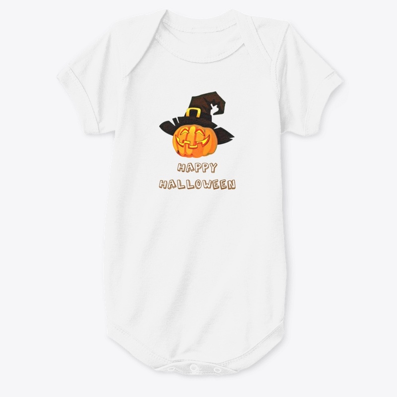 Baby Happy Halloween Premium Onesie