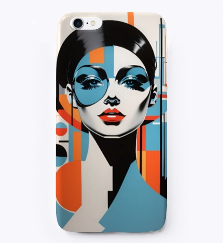 Ethereal Beauty: Abstract Girl Canvas