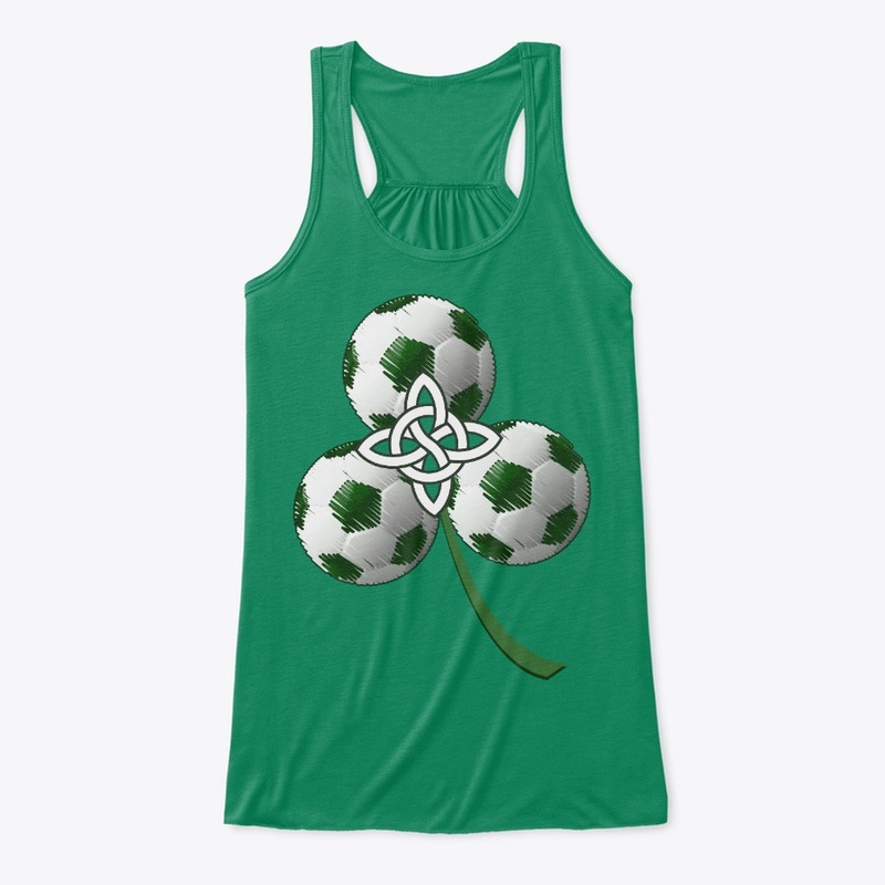 Soccer Ball Celtic Knot St Patricks Gift