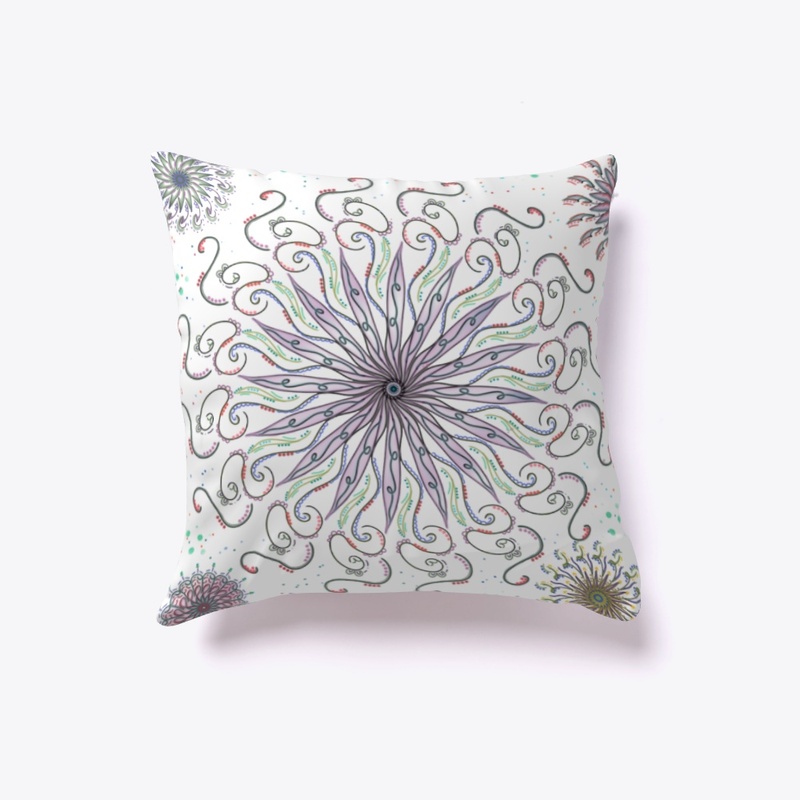 Flower Design Indoor pillow