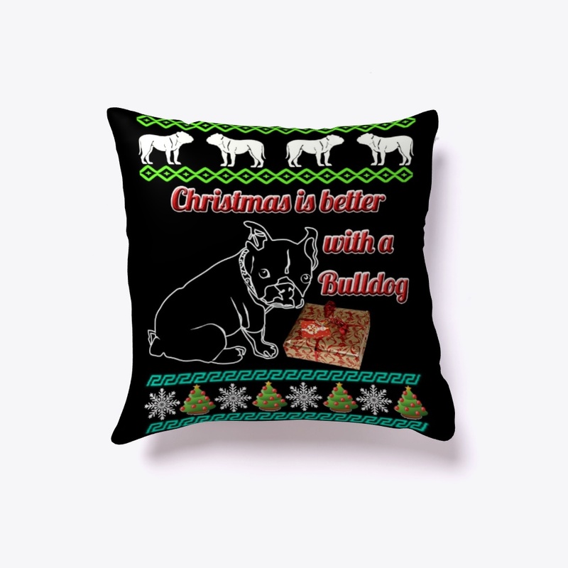 Christmas Is Better With a Bulldog