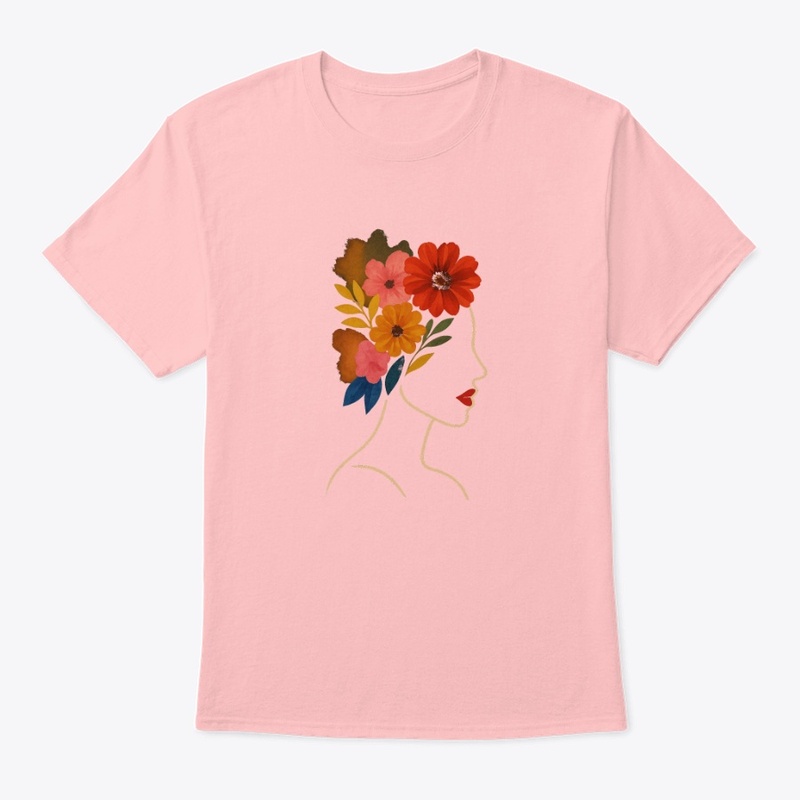 Floral Reflection – Abstract Portrait