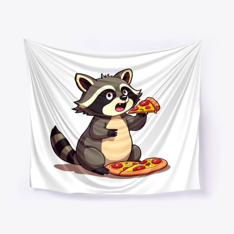 Raccoon caught