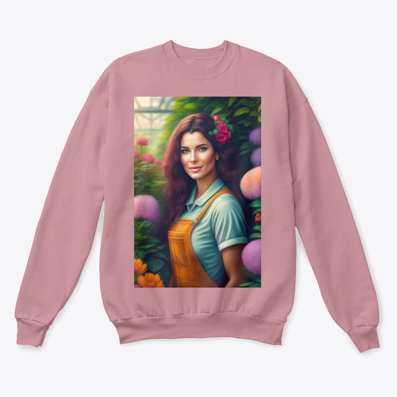 garden party t-shirt pastel butterflies