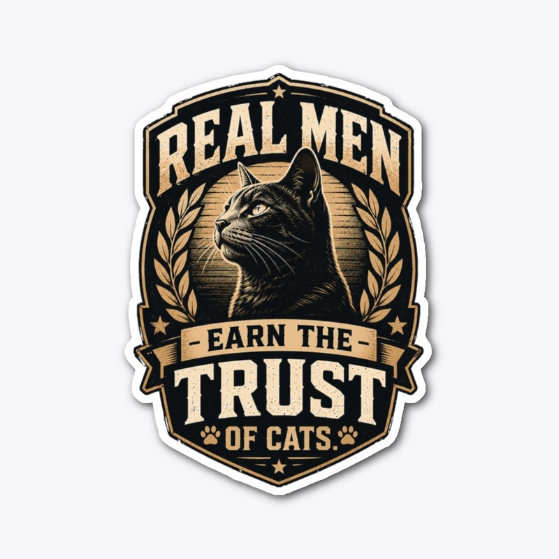 Real Men Cat Dad Tee