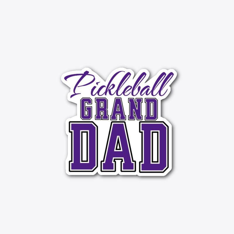 Pickleball Grand Dad in Purple