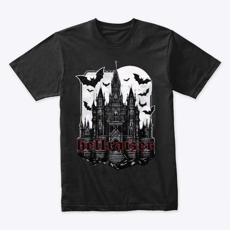 HellRaizer Castle with Bats Flying