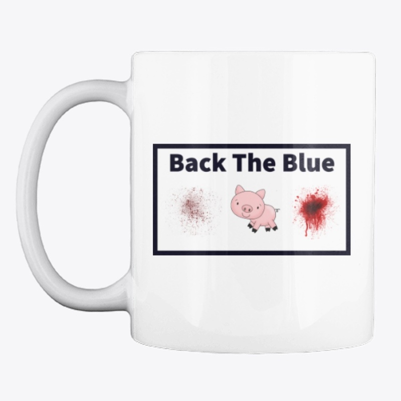Back The Blue Mug