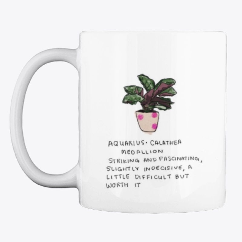 Aquarius Plant Mug