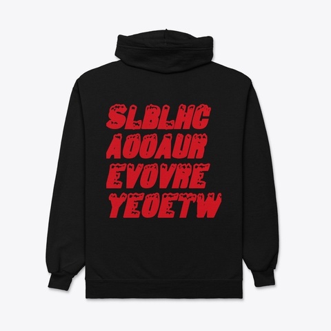 Saey La"Vee Apparel Black T-Shirt Back