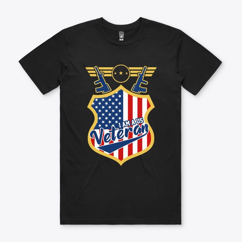I am a US Veteran T Shirt Design