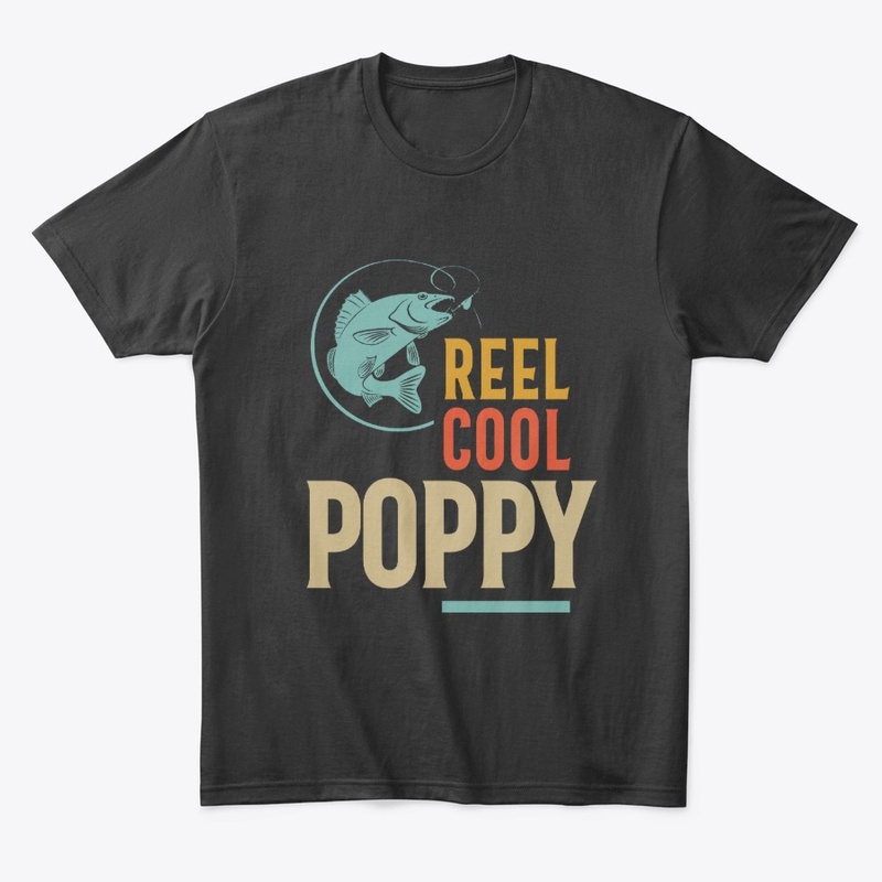 Fishing Reel Cool Poppy  Funny Gift