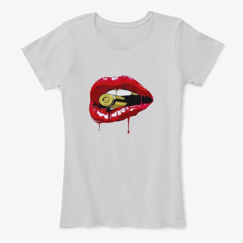 Fun &amp; Games Bullet between lips