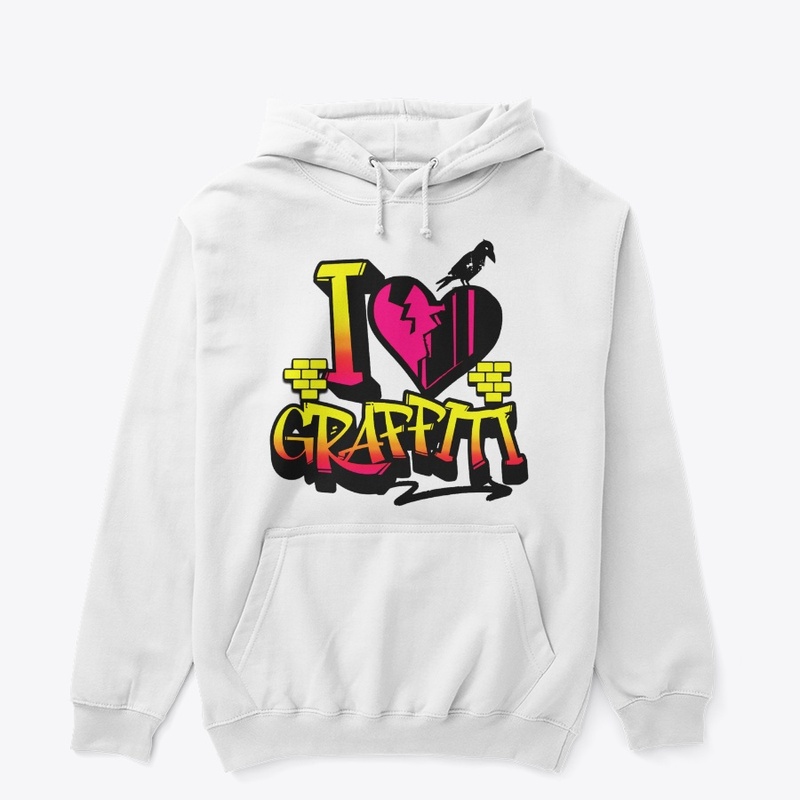 I Love Graffiti T Shirt