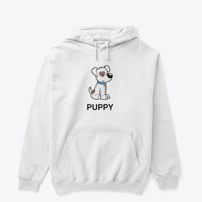 adorable cartoon puppy