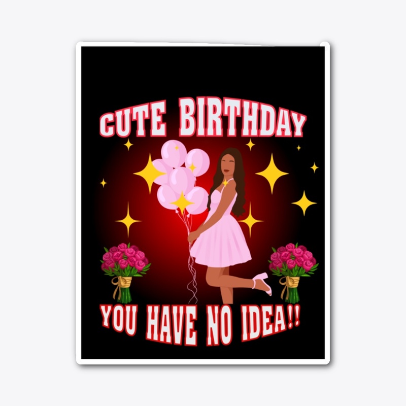 Birthday t-shirt for girl!