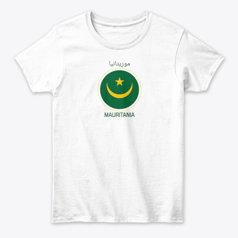 Mauritania Flag W/ Crescent Star