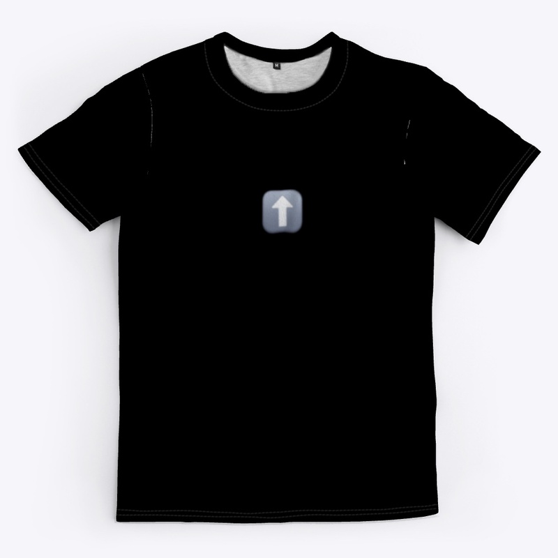 Up arrow (top) T-shirt 