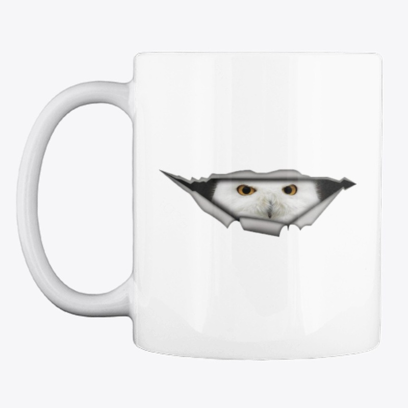 White Owl sticker