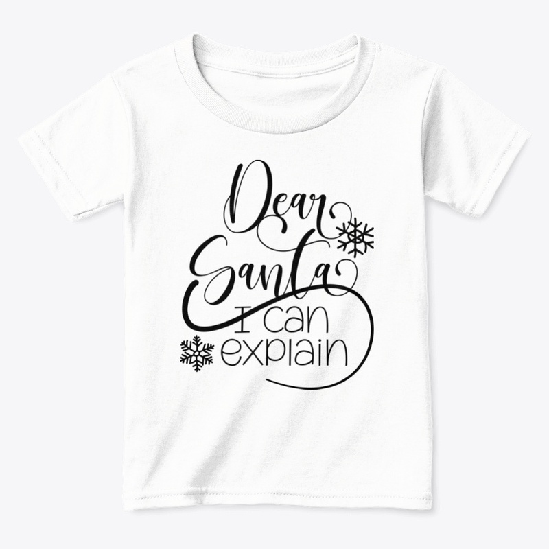 Dear Santa i can explain