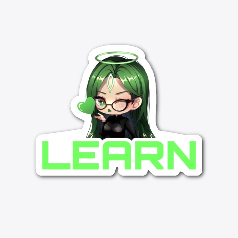 Let's Learn Olive Sticker