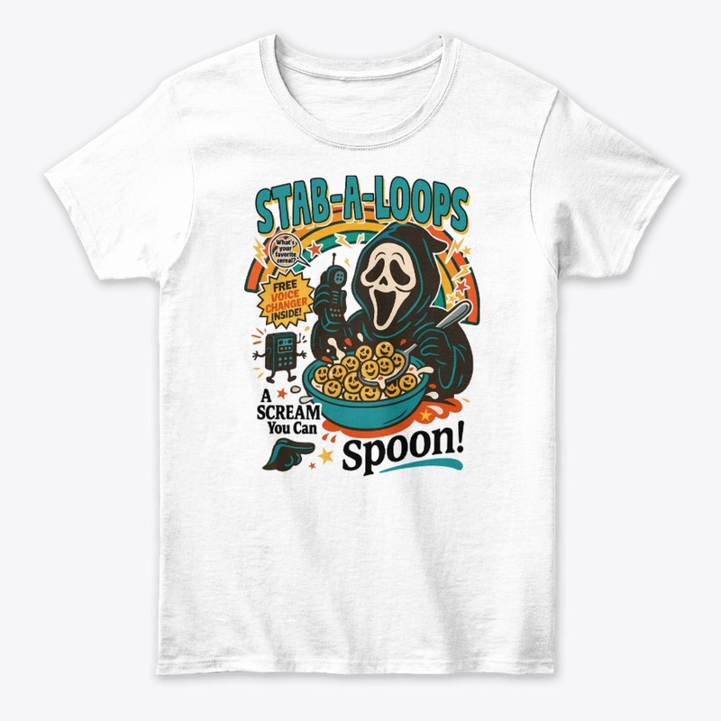 Stab-A-Loops Horror Cereal Box Halloween