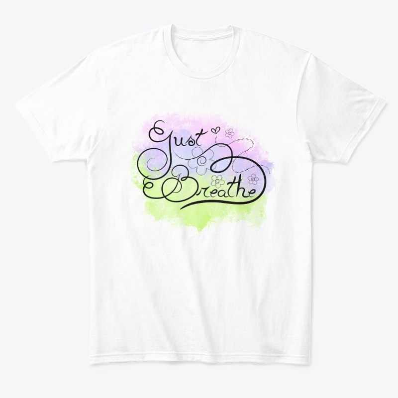 Art Lettering: "Just Breathe"