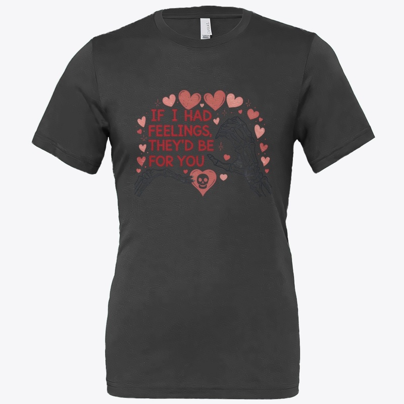 "Funny Skeleton Love T-Shirt