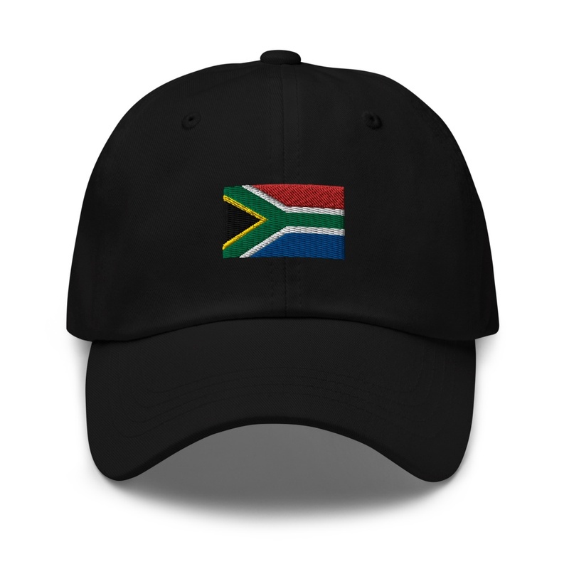 South African flag on Dad Hat