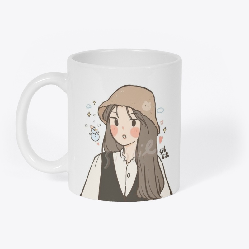 Cute girl desing