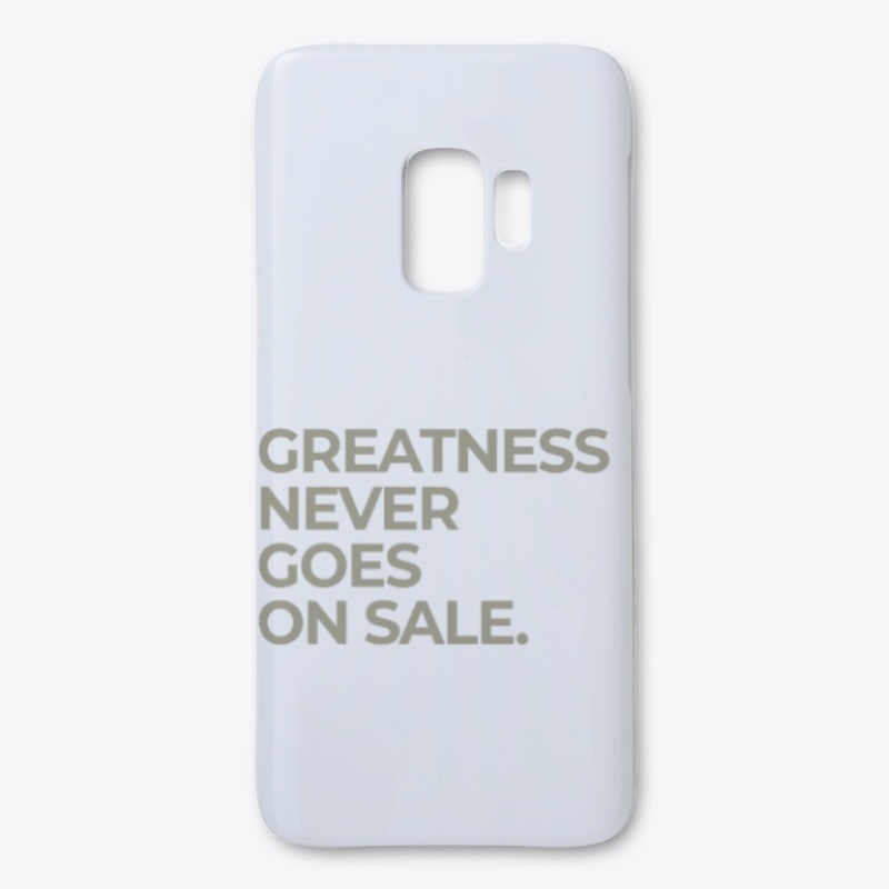 greatness phone cover