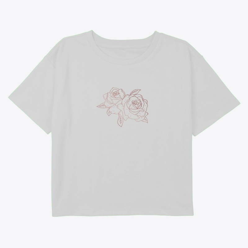 Rose t shirt 