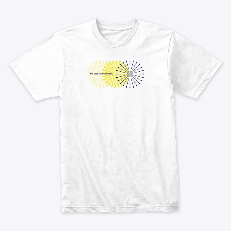 The Good Energy Company Tee white
