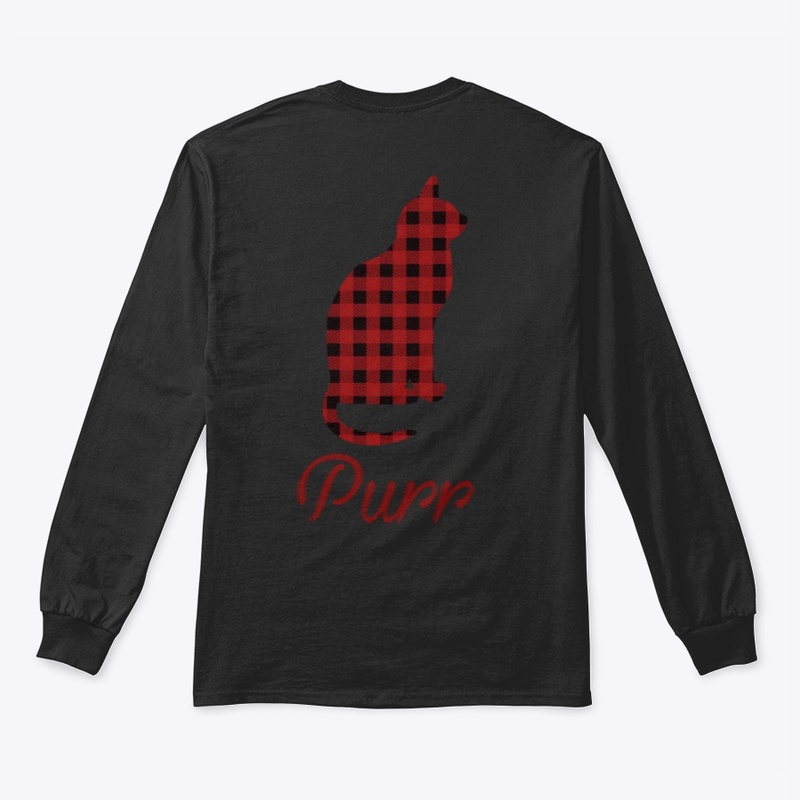 Plaid Purr Cat