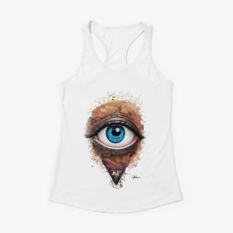 A cool unique frase with an eye  