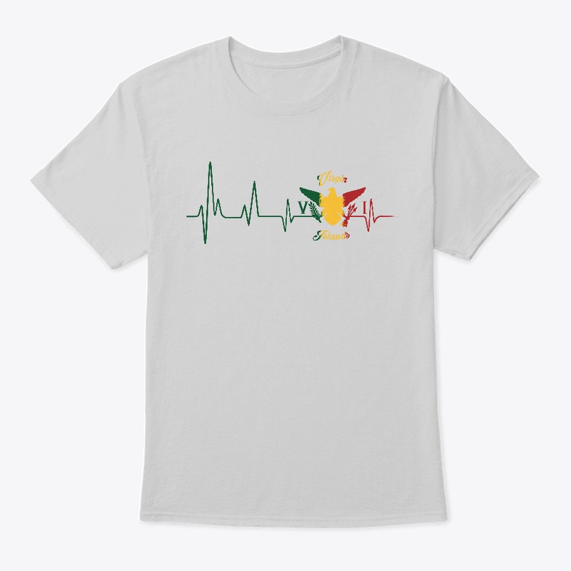 VIRGIN ISLANDS HEART BEAT TEE