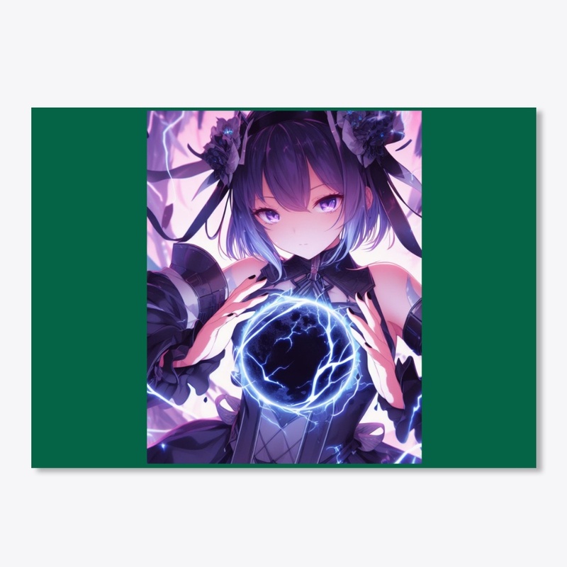 Electric Enigma: Anime Girl