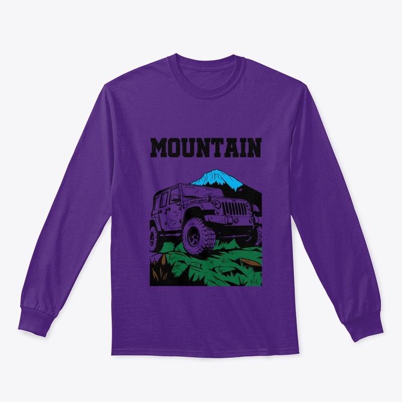 Mountain men's t-shirt design