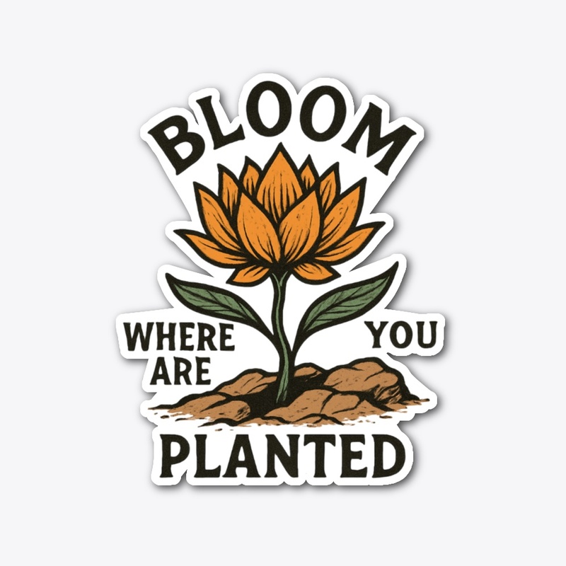 Bloom Where Planted Tee