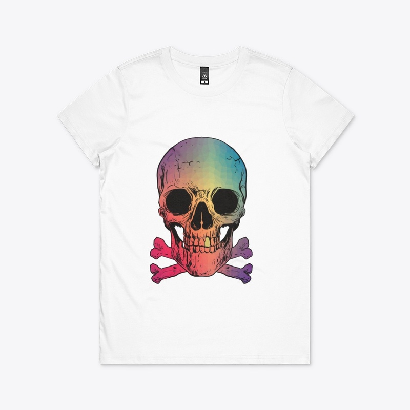 Rainbow skull