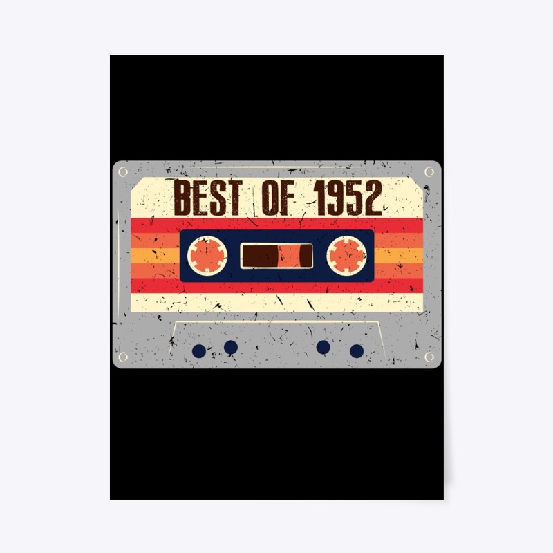 Vintage Best Of  1952 Birthday Gift